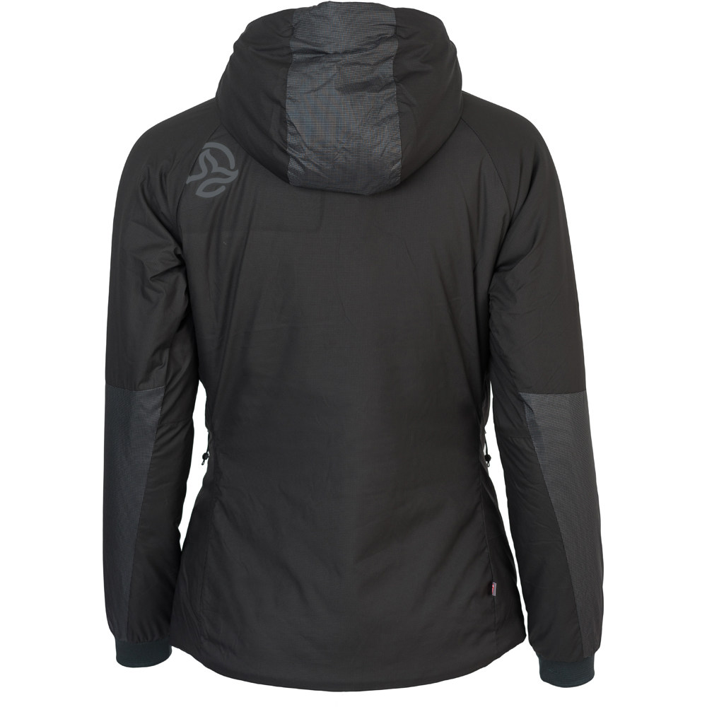 Ternua chaqueta outdoor mujer CHAQUETA KUANTIK HOOD JKT W vista trasera