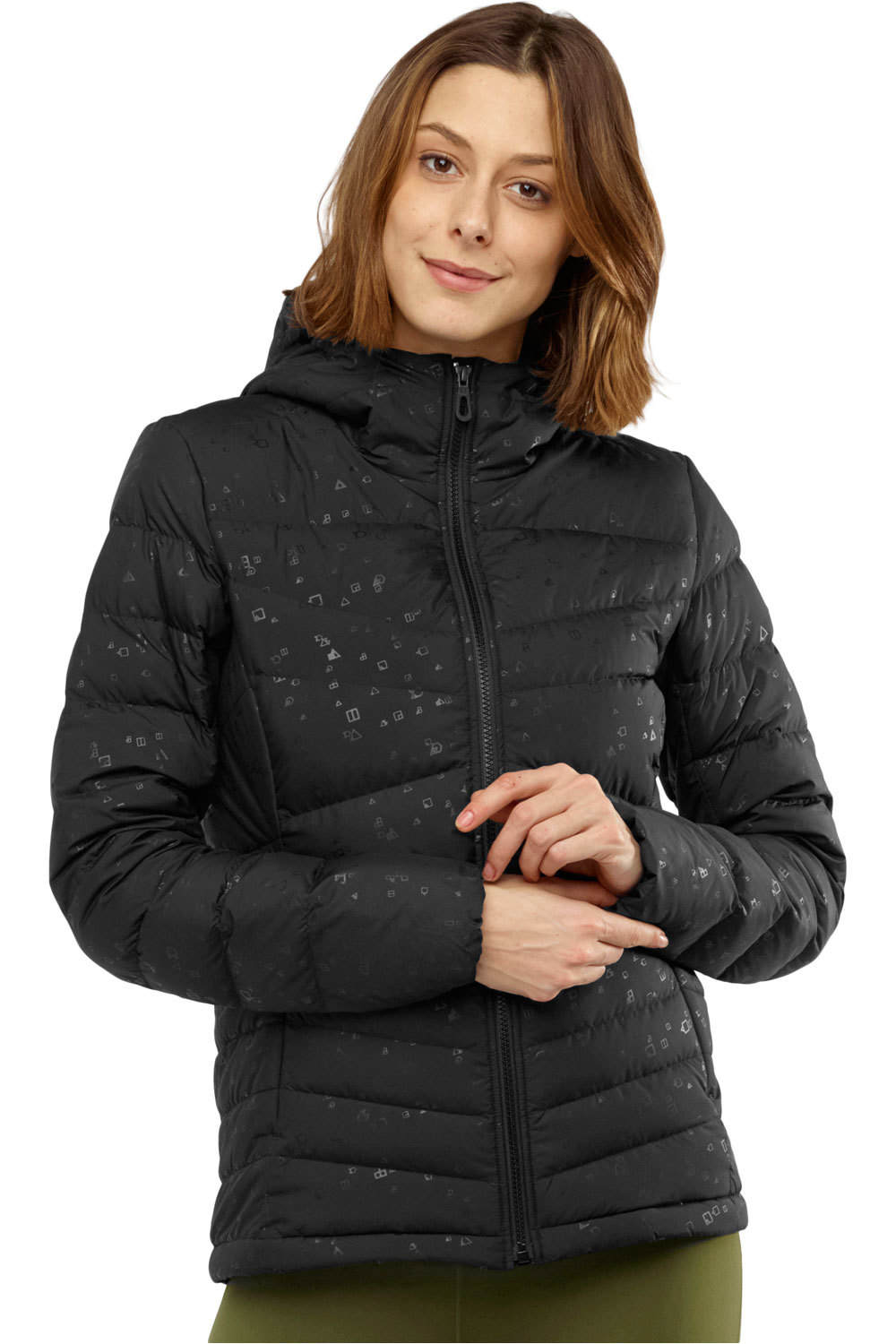 Transition down chaqueta outdoor mujer Negro (XS)