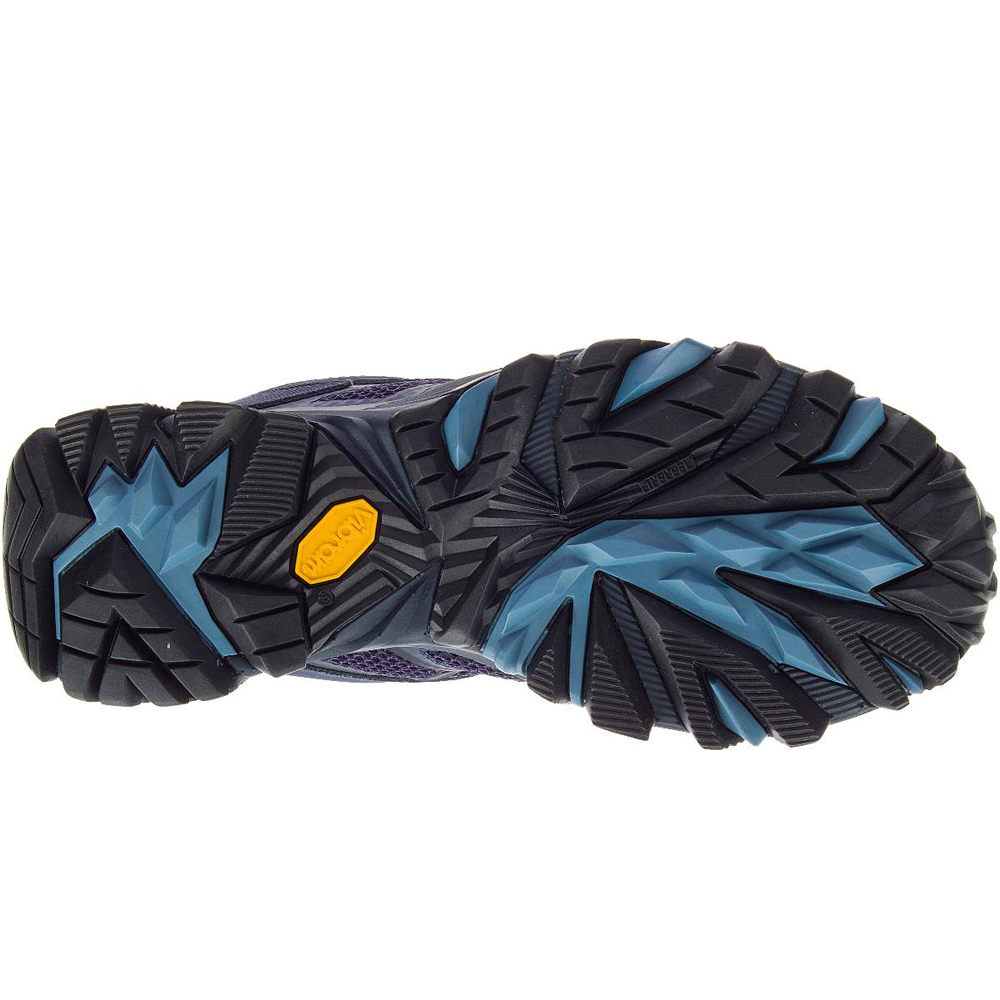 Merrell zapatilla trekking mujer MOAB FST 2 GTX AZ lateral interior