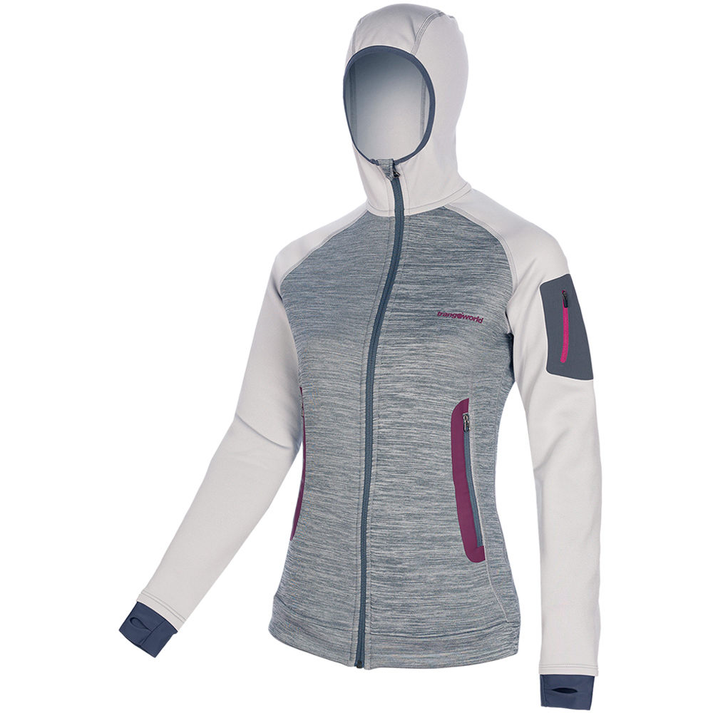 Trango forro polar mujer CHAQUETA ASIEGO vista frontal