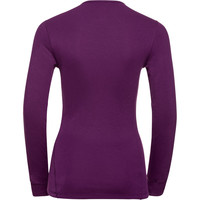 Odlo camiseta térmica manga larga mujer _3_BL TOP Crew neck l/s ACTIVE WARM MO vista trasera