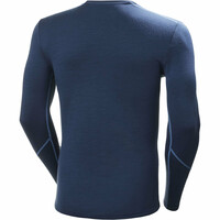 Helly Hansen camiseta térmica manga larga hombre LIFA MERINO MIDWEIGHT CREW vista trasera