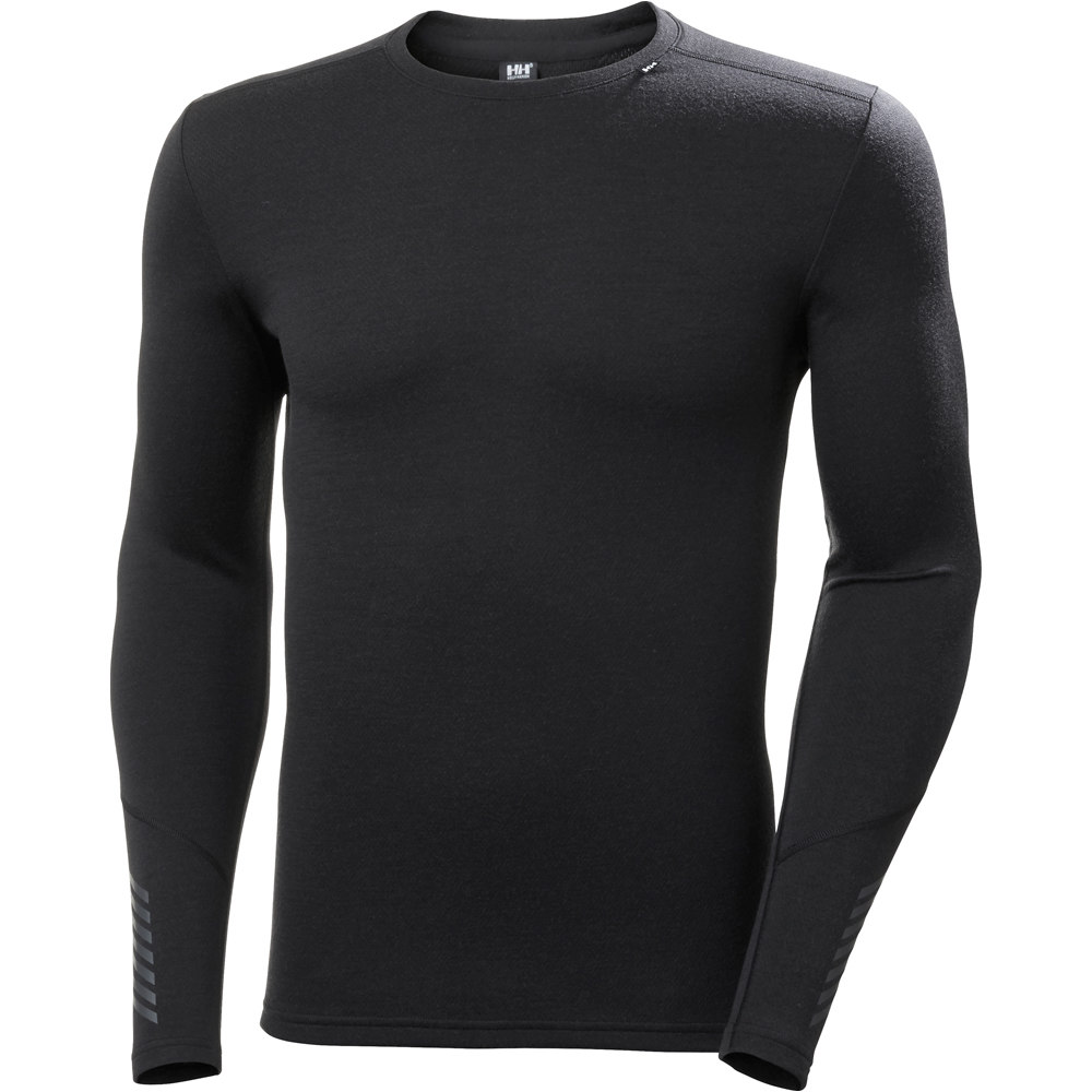 Helly Hansen camiseta térmica manga larga hombre LIFA MERINO MIDWEIGH vista frontal