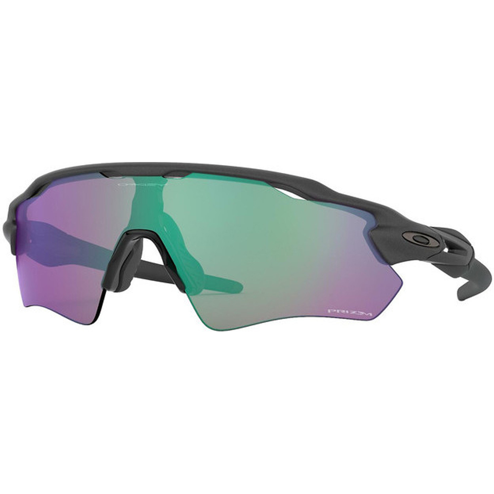 Oakley gafas deportivas RADAR EV PATH STEEL PRIZM ROAD vista frontal