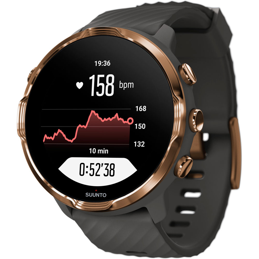 Suunto smartwatch SUUNTO 7 GRAPHITE COPPER 05