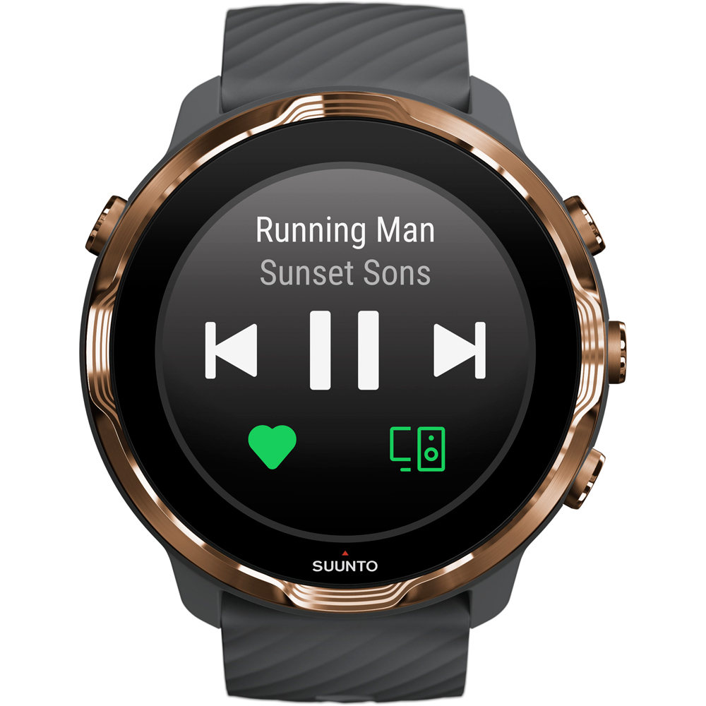 Suunto smartwatch SUUNTO 7 GRAPHITE COPPER 08