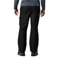 Columbia pantalones esquí hombre HERO SNOW BLACK vista trasera