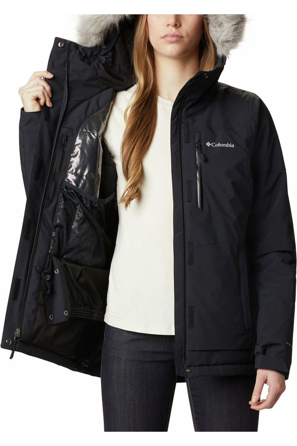 Columbia chaqueta esquí mujer AVA ALPINE W BK 04