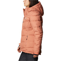 Columbia chaqueta esquí mujer ABBOT PEAK W NOVA PINK vista trasera