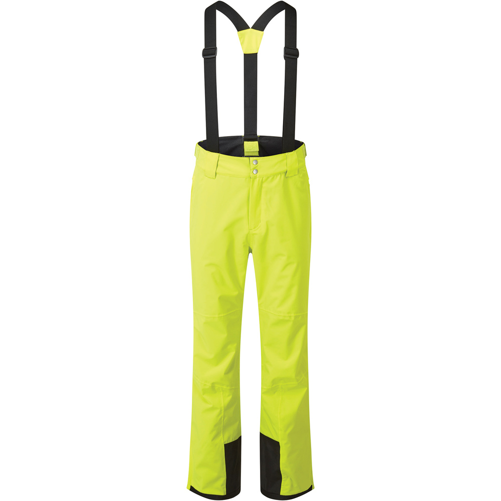 Dare2b pantalones esquí hombre ACHIEVE PANT LIME vista frontal