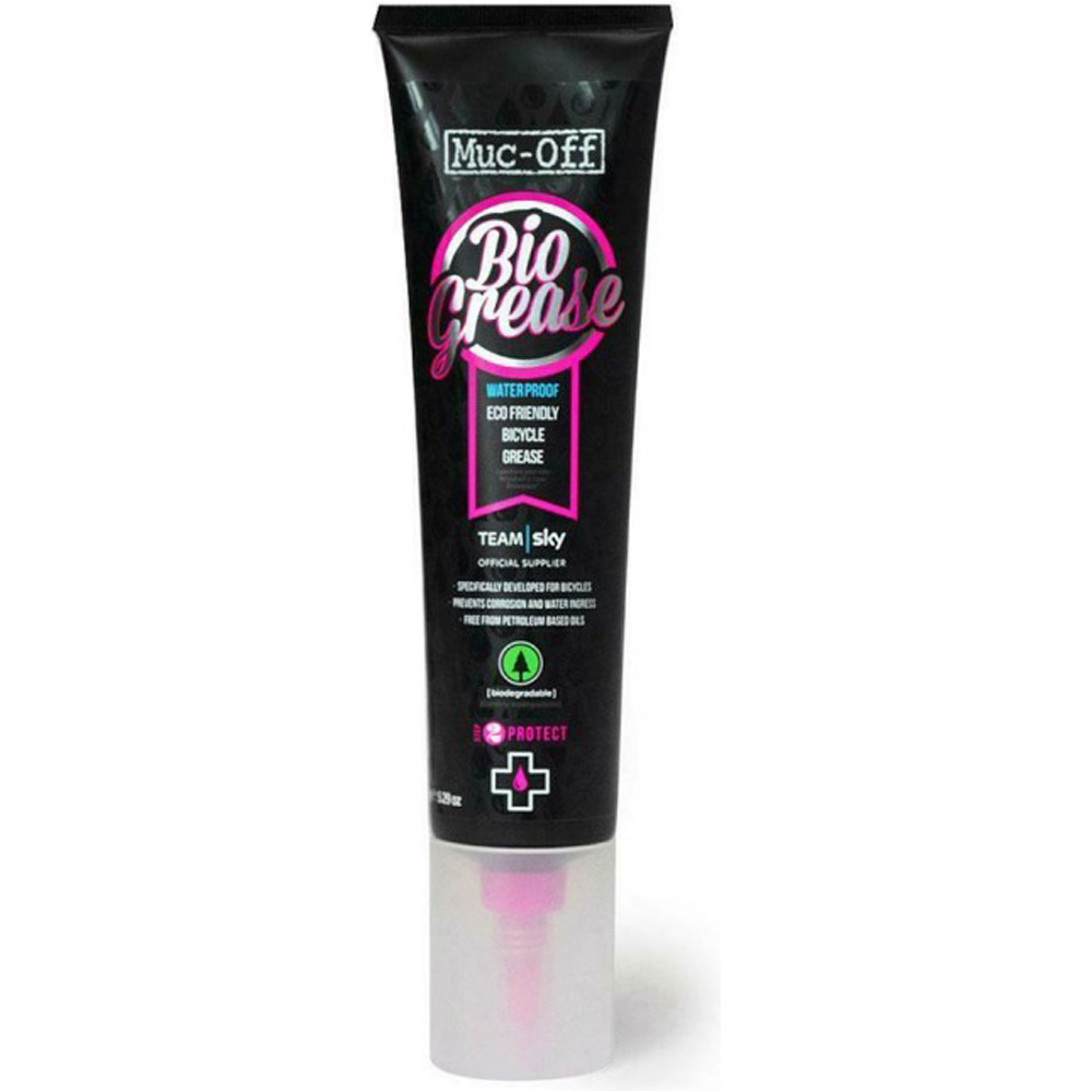 Mucoff aceites y lubricante bicicleta BOTE MUC-OFF GRASA BIO 150 g vista frontal