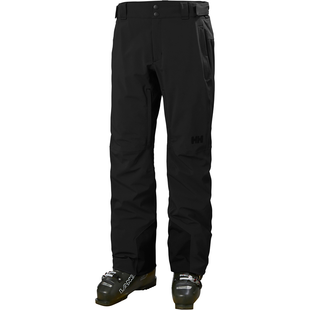 Helly Hansen pantalones esquí hombre RAPIDE PANT BLACK vista frontal