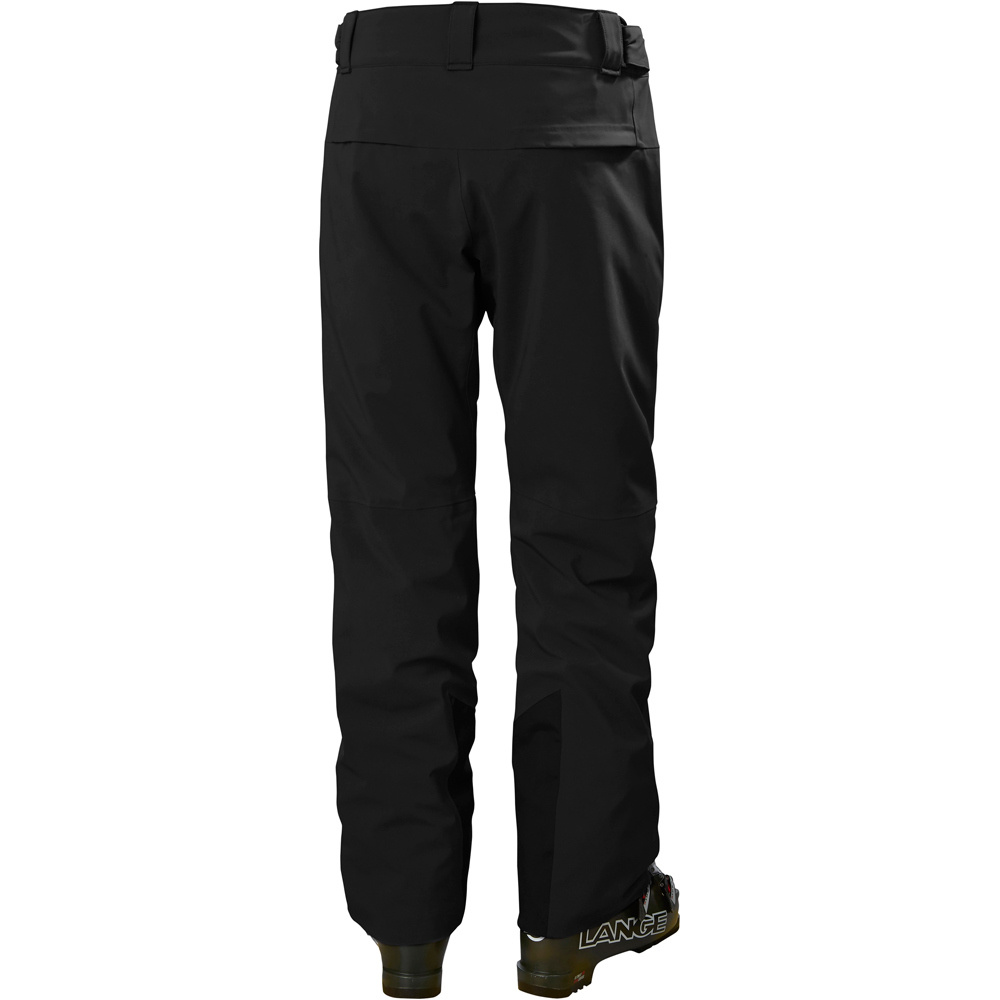 Helly Hansen pantalones esquí hombre RAPIDE PANT BLACK vista trasera