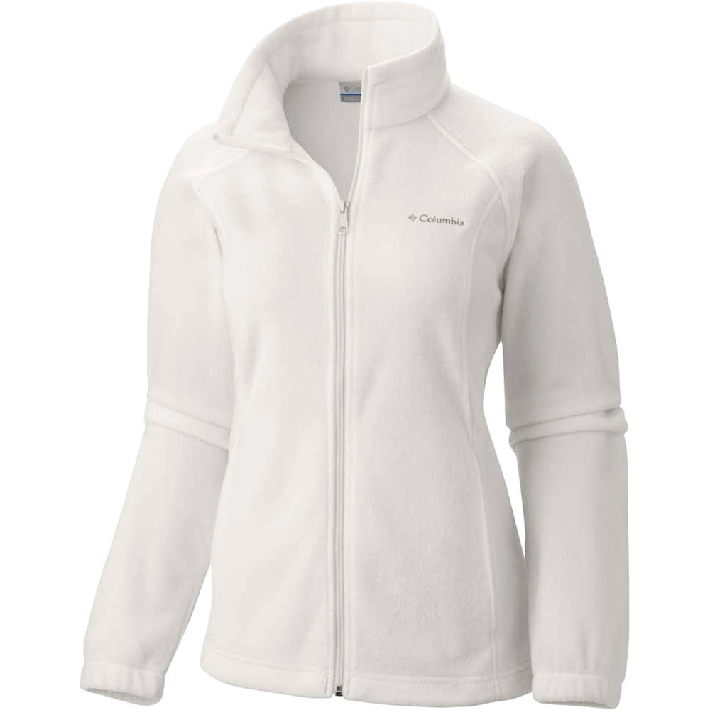Benton springs full zip forro polar mujer Blanco (L)