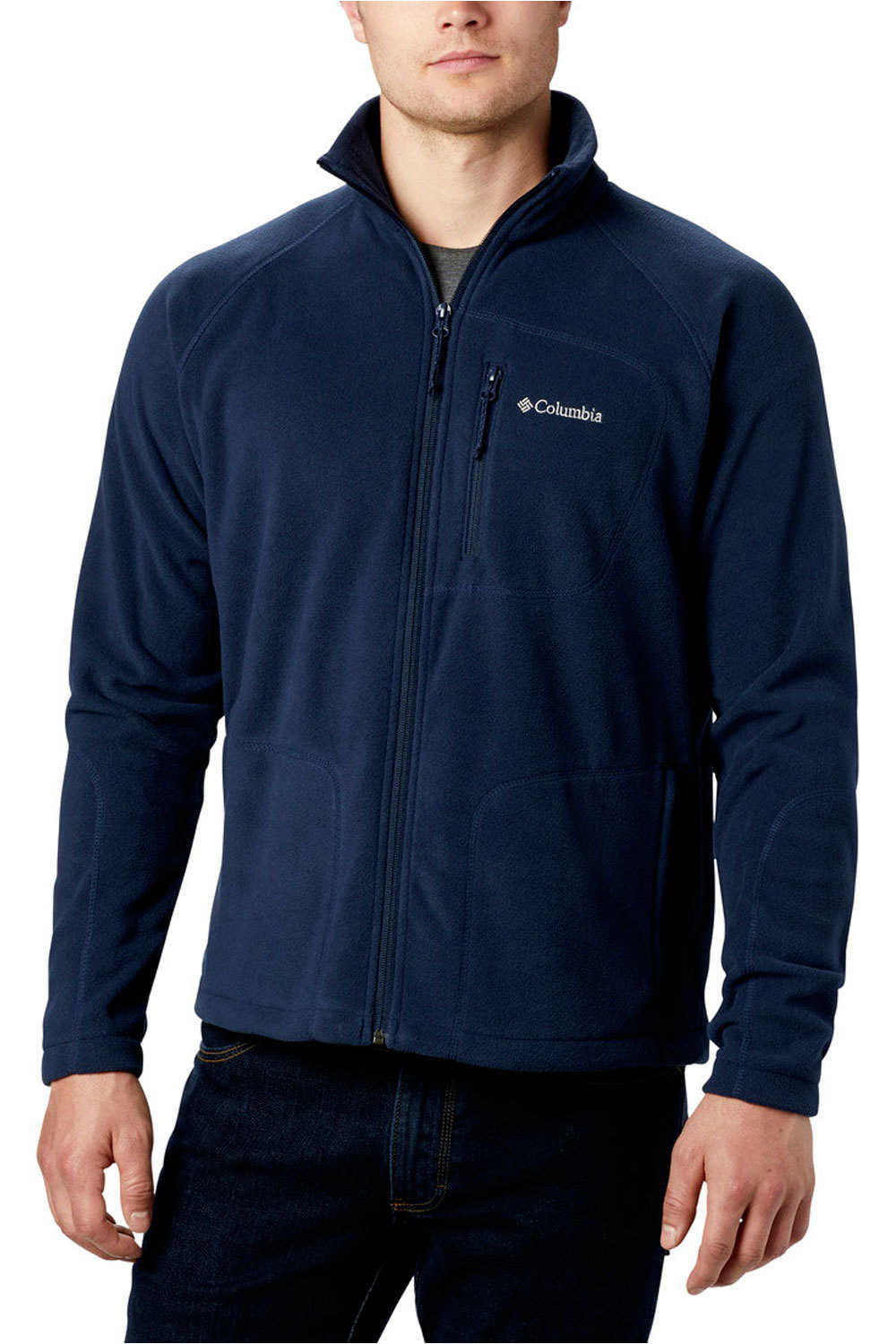 Fast trek ii full zip fleece forro polar hombre Azul (XXL)