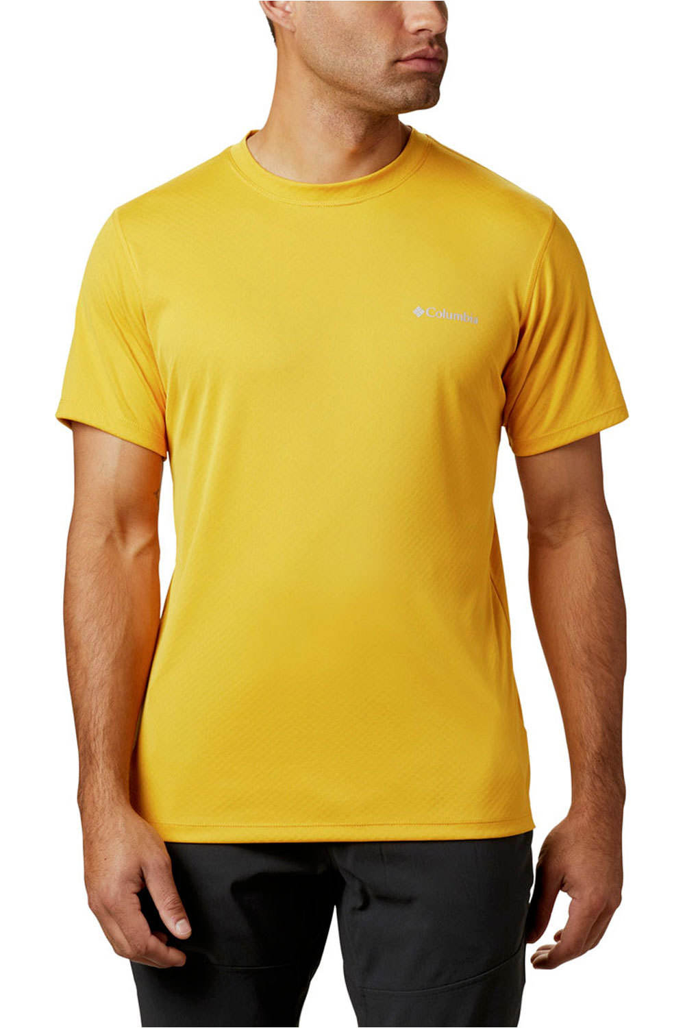 Columbia camiseta montaña manga corta hombre Zero Rules Short Sleeve Shirt vista frontal