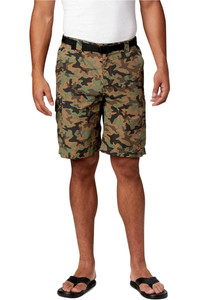 Columbia pantalón corto montaña hombre Silver Ridge Printed Cargo Short vista frontal