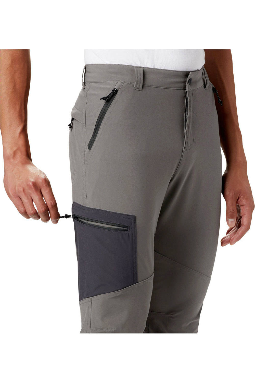 Columbia pantalón montaña hombre Triple Canyon Pant GR vista detalle