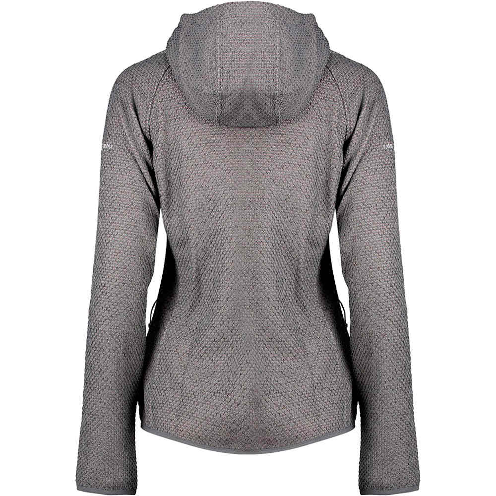 Columbia forro polar mujer Pacific Point Full Zip Hoodie vista trasera