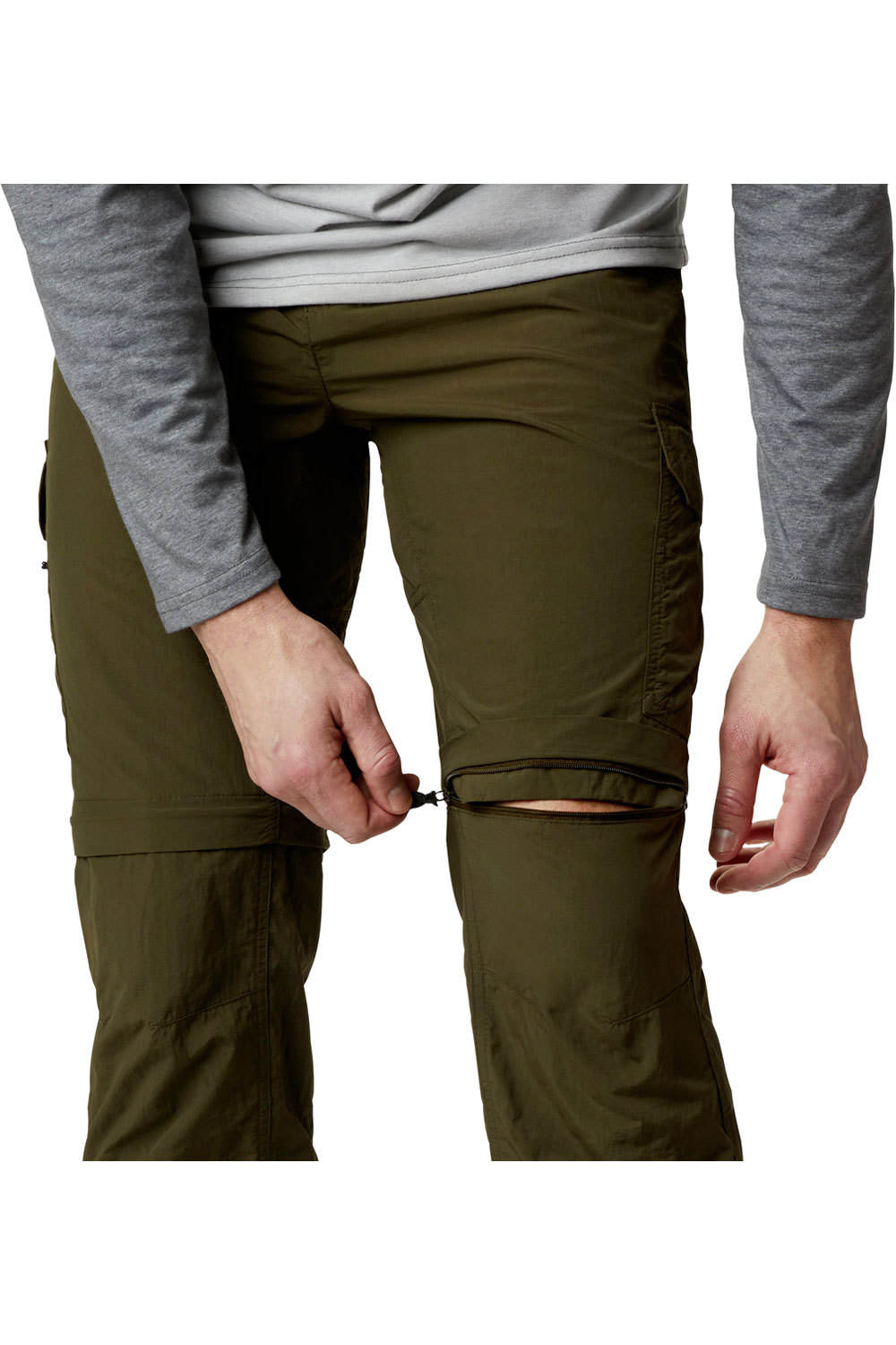 Columbia pantalón montaña hombre Silver Ridge II Convertible Pant vista detalle