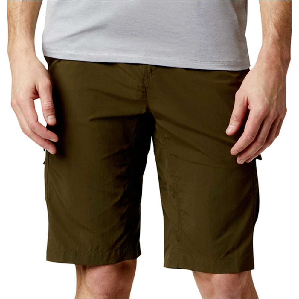 Columbia pantalón corto montaña hombre Silver Ridge II Cargo Short vista detalle