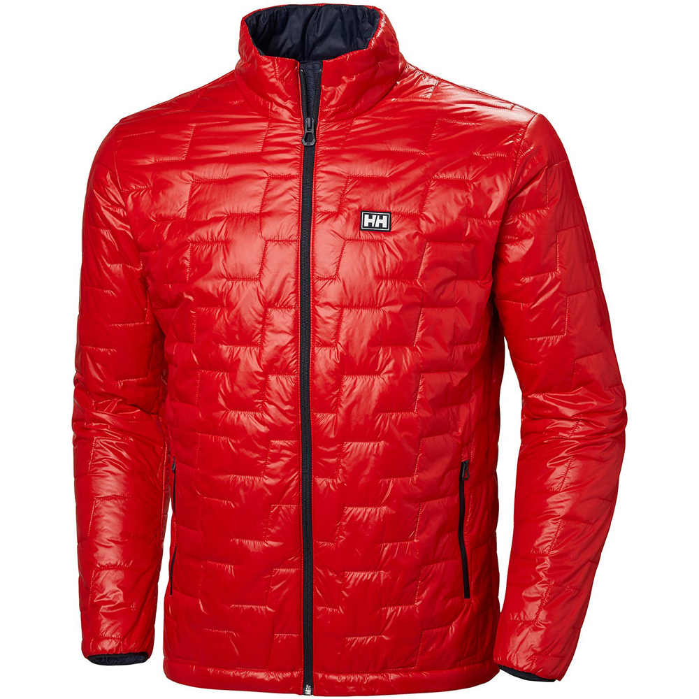 Helly Hansen chaqueta esquí hombre LIFALOFT INSULATOR JACKET RED vista frontal