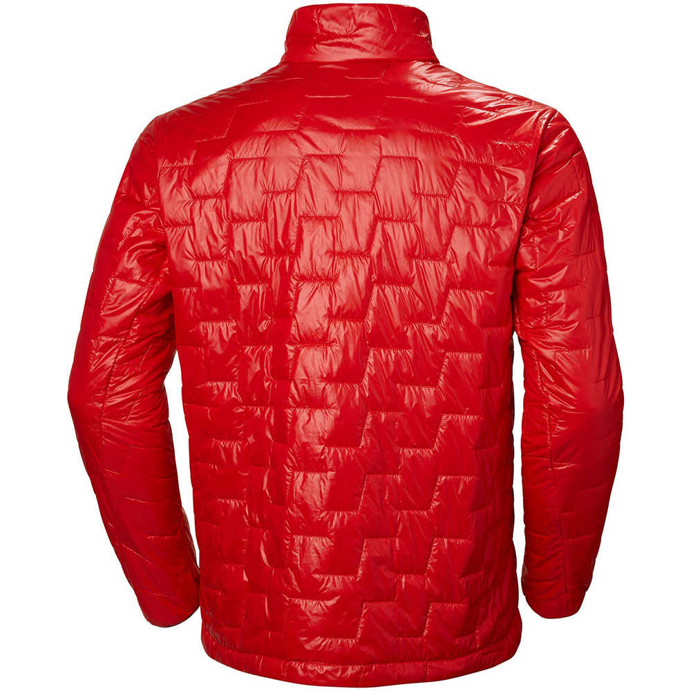 Helly Hansen chaqueta esquí hombre LIFALOFT INSULATOR JACKET RED vista trasera