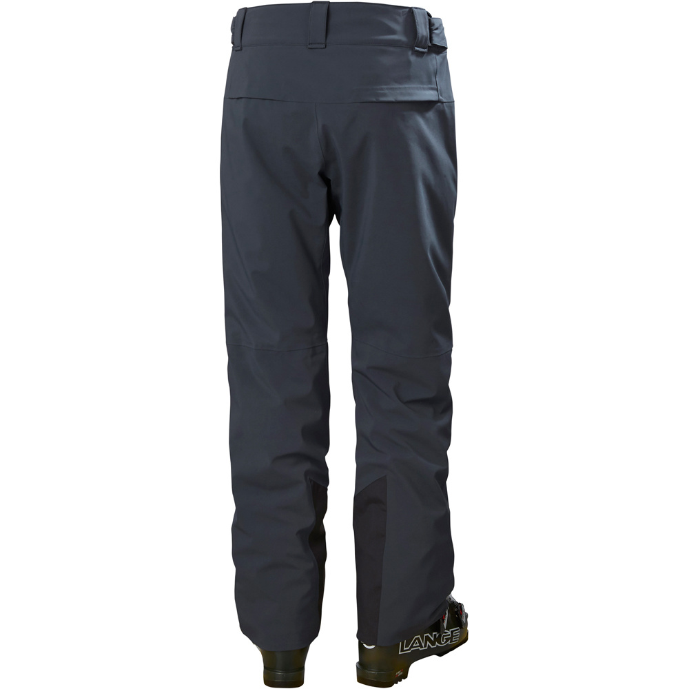 Helly Hansen pantalones esquí hombre RAPIDE PANT SLATE vista trasera