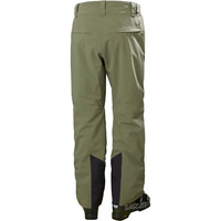 Helly Hansen pantalones esquí hombre RAPIDE PANT GREEN vista trasera