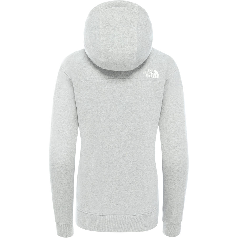 The North Face Sudaderas Montaña Mujer W LIGHT DREW PEAK HOODIE-EU vista trasera