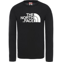 The North Face camiseta montaña manga larga niño Y EASY L/S TEE vista frontal
