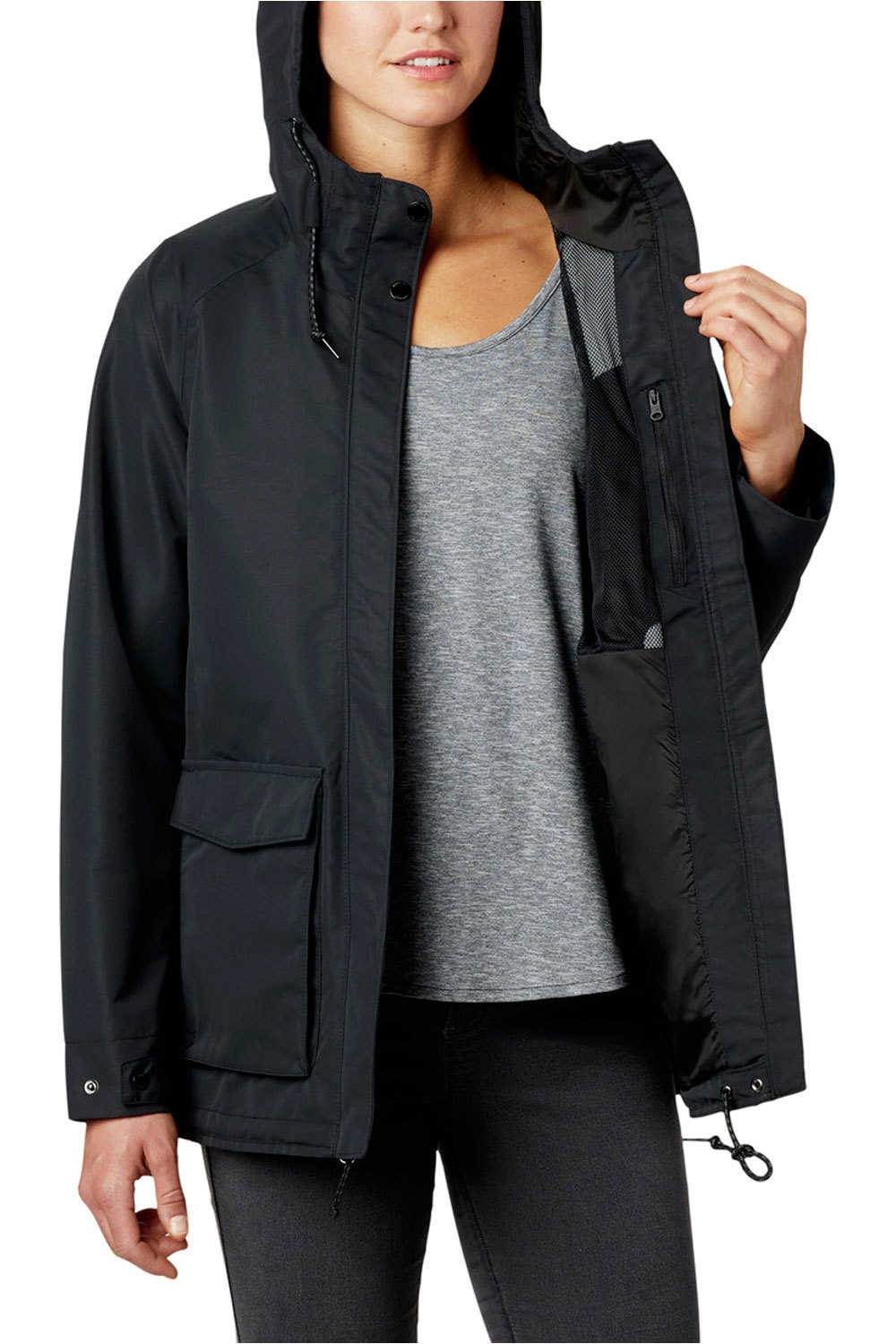 Columbia chaqueta impermeable mujer South Canyon Jacket vista detalle