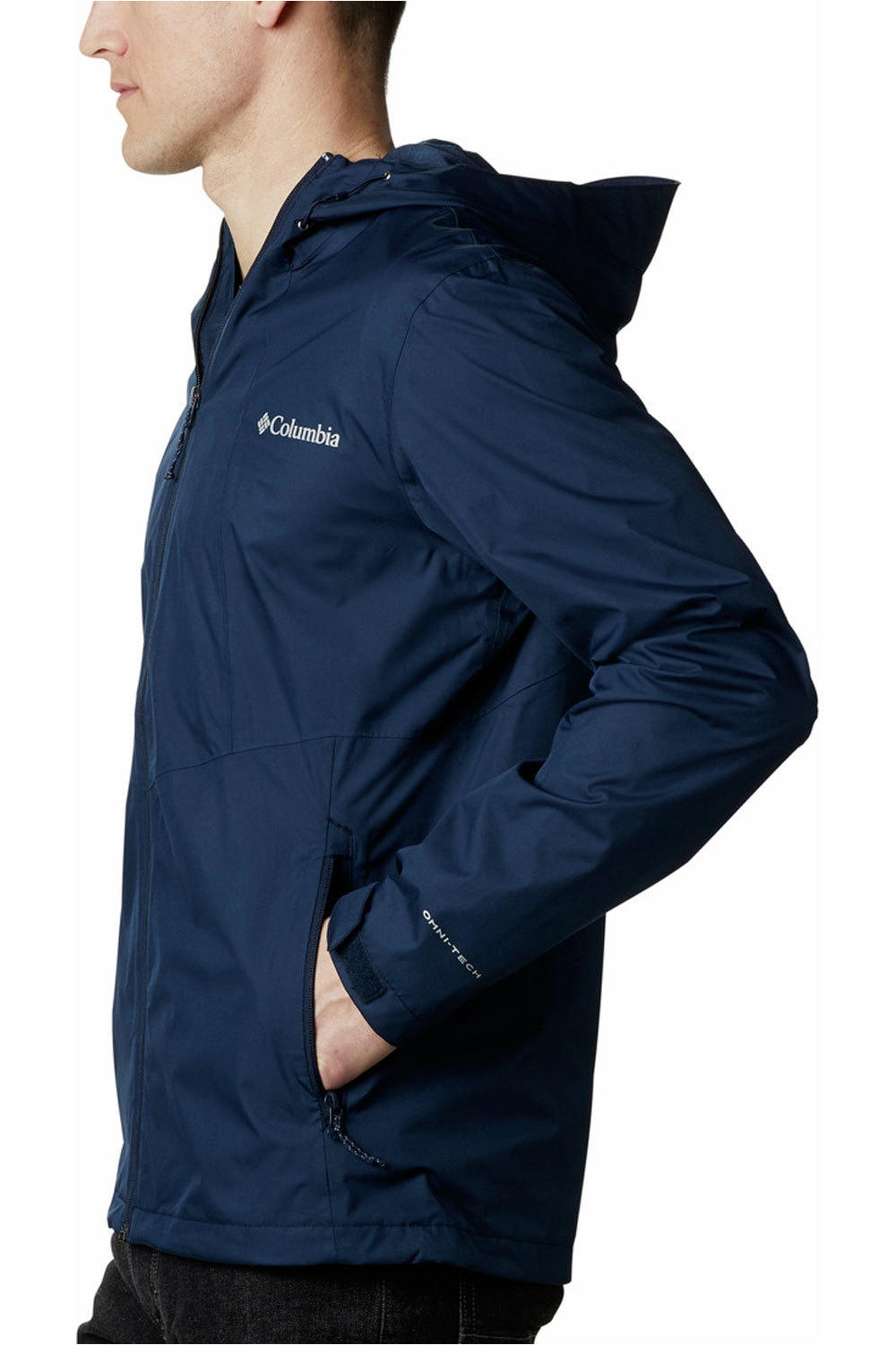 Columbia chaqueta impermeable insulada hombre Inner Limits II Jacket vista detalle