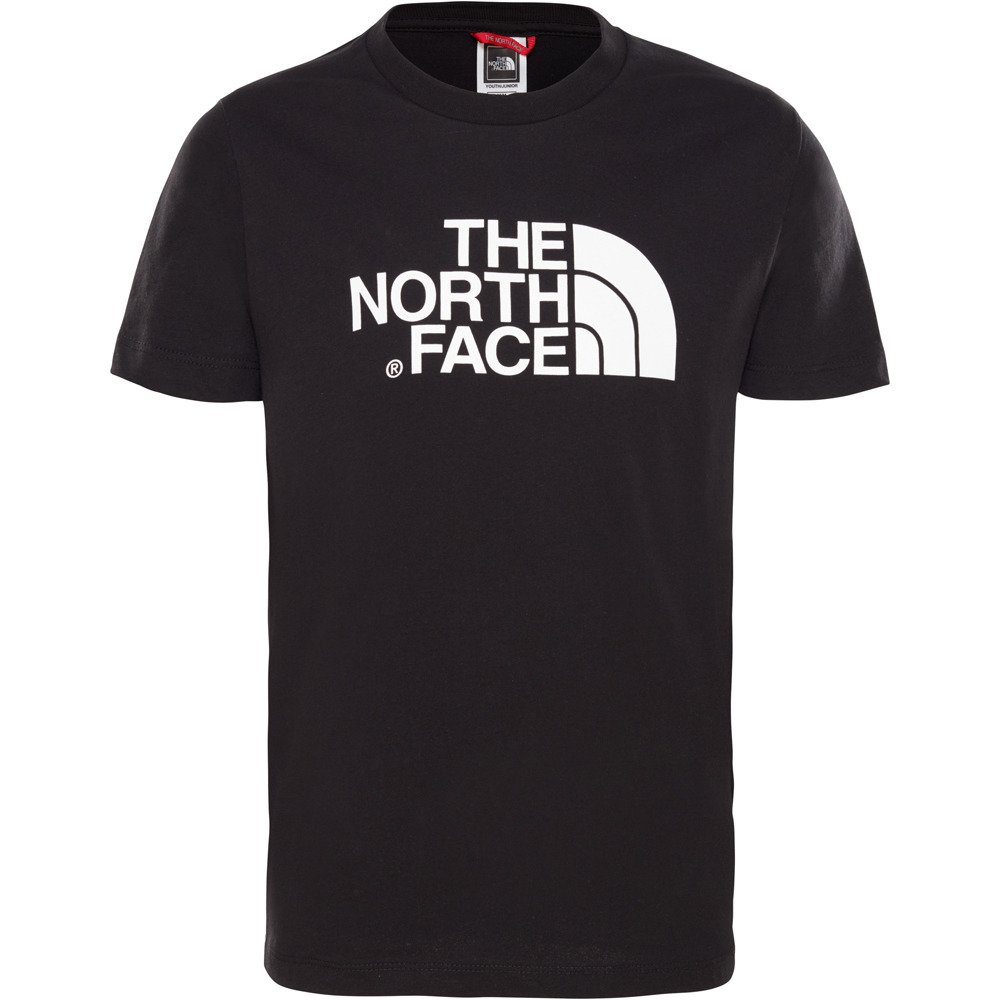 The North Face camiseta montaña manga corta niño Y S/S EASY TEE vista frontal