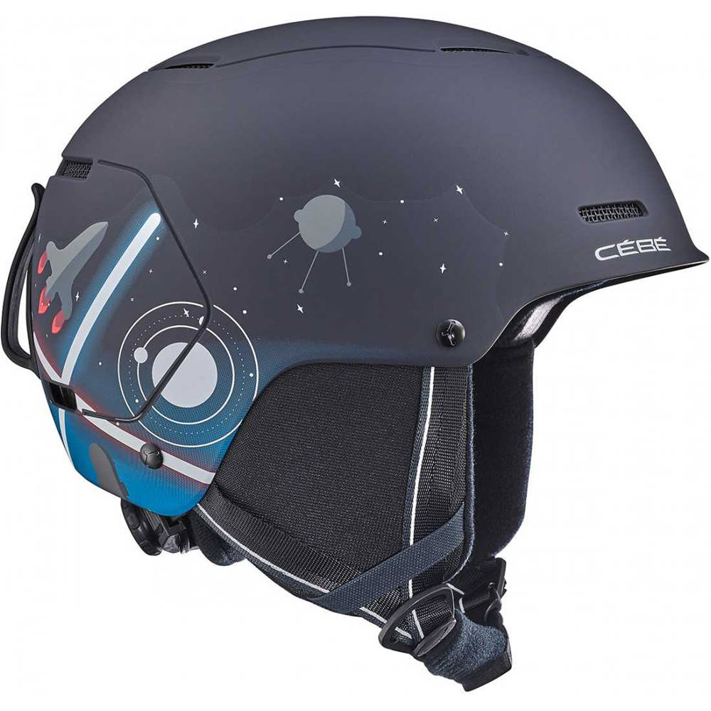 Cebe casco esquí infantil BOW MATTE SPACE vista frontal