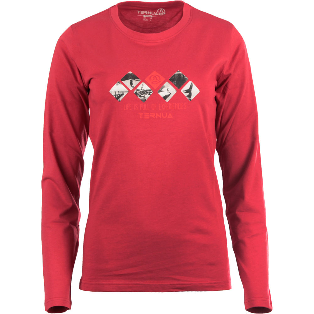 Ternua finn fww camiseta montaña manga larga mujer