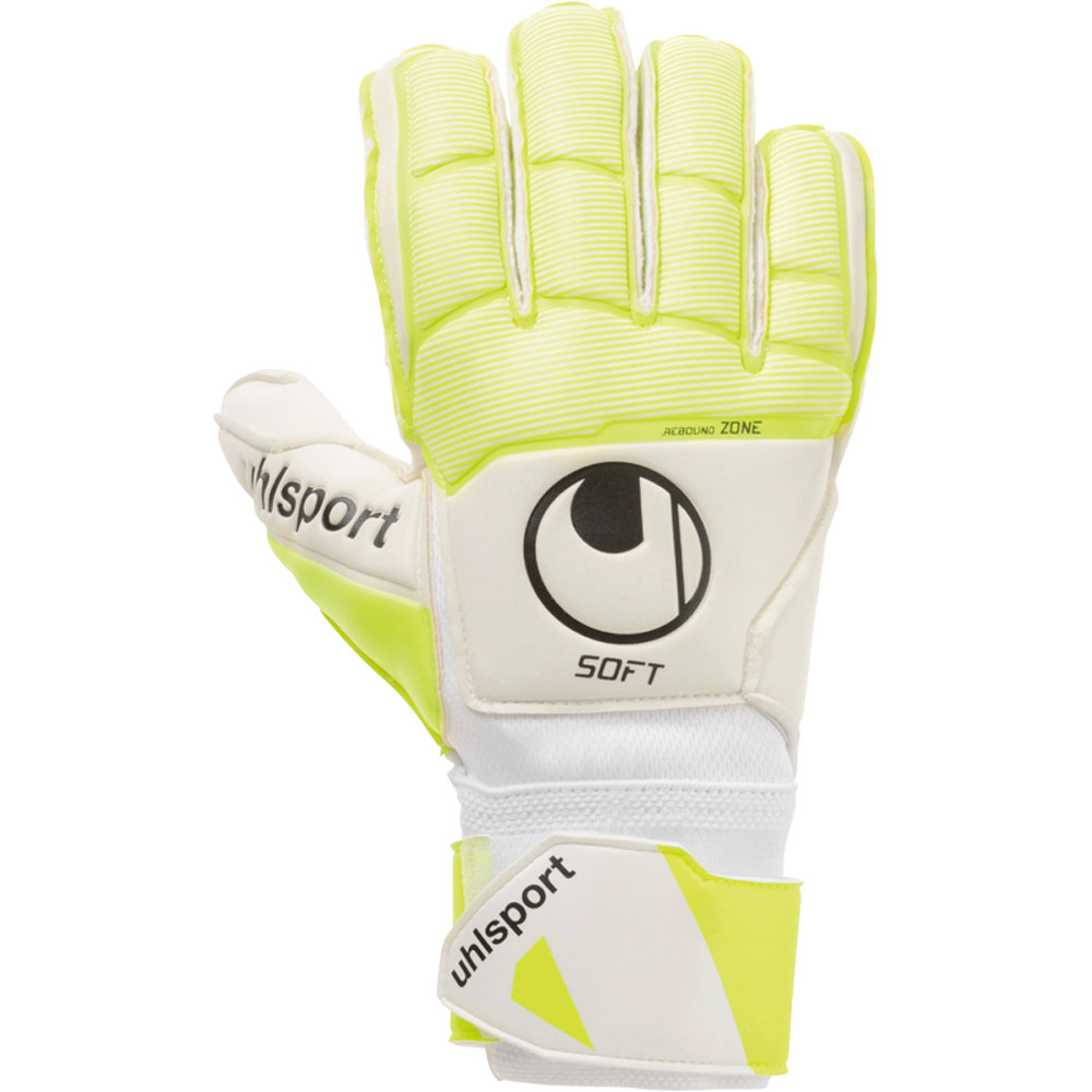 Uhlsport guantes portero PURE ALLIANCE SOFT FLEX vista frontal