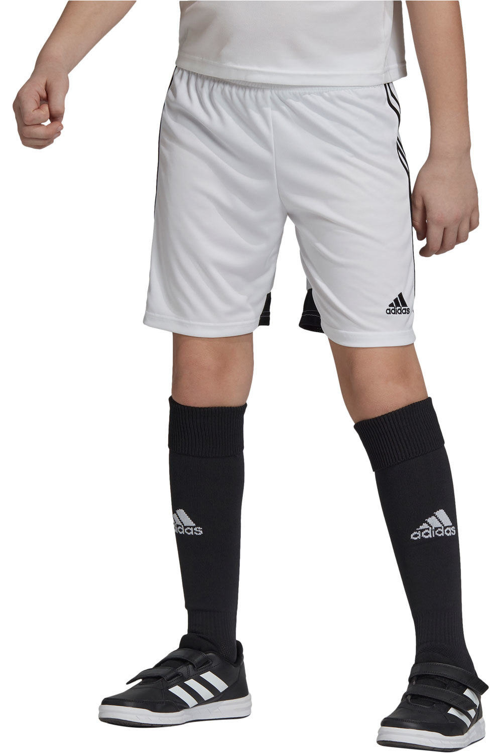 adidas pantalones cortos futbol niño Tastigo 19 vista frontal