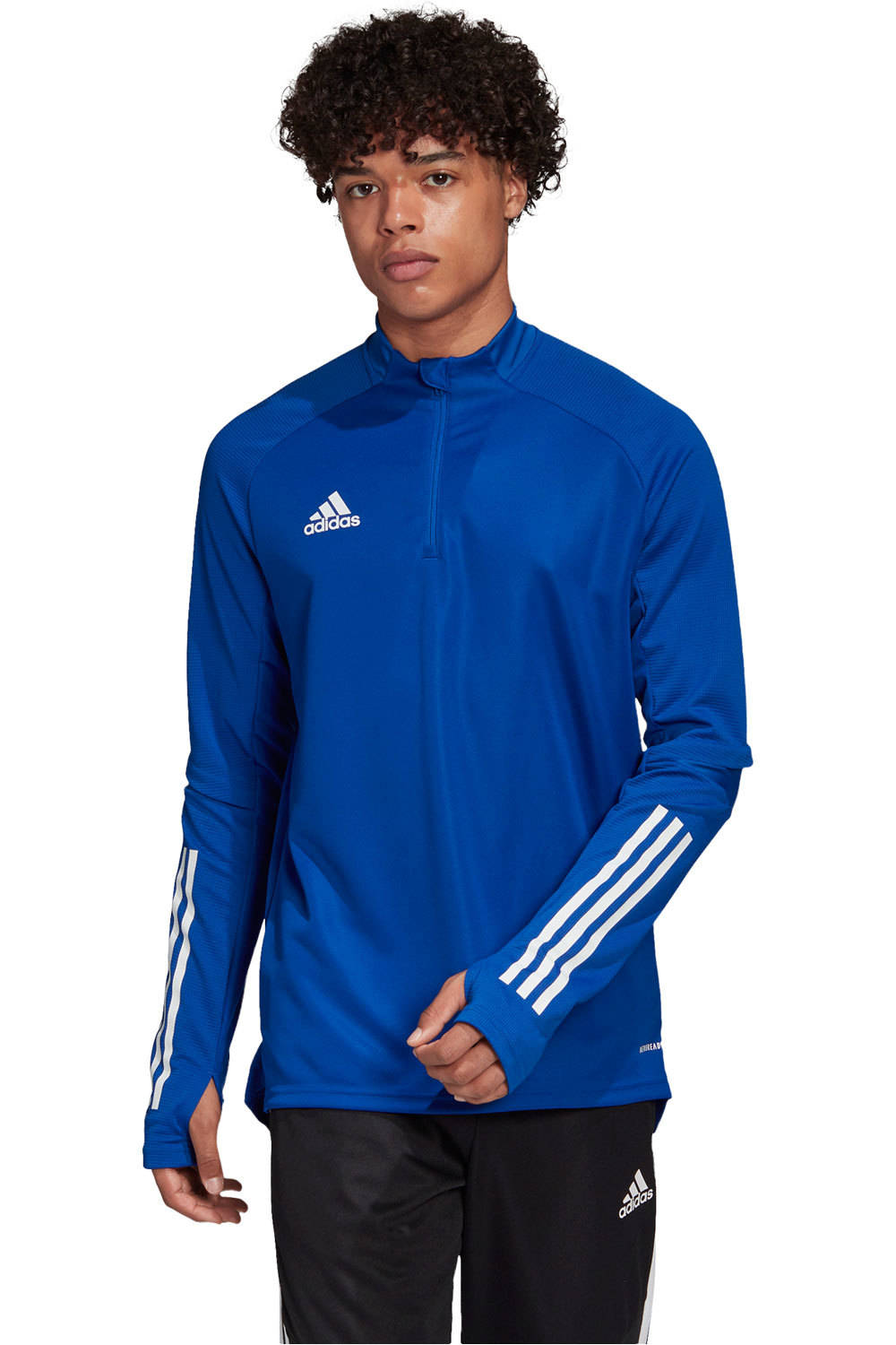 adidas camisetas fútbol manga larga CON20 TR TOP vista frontal