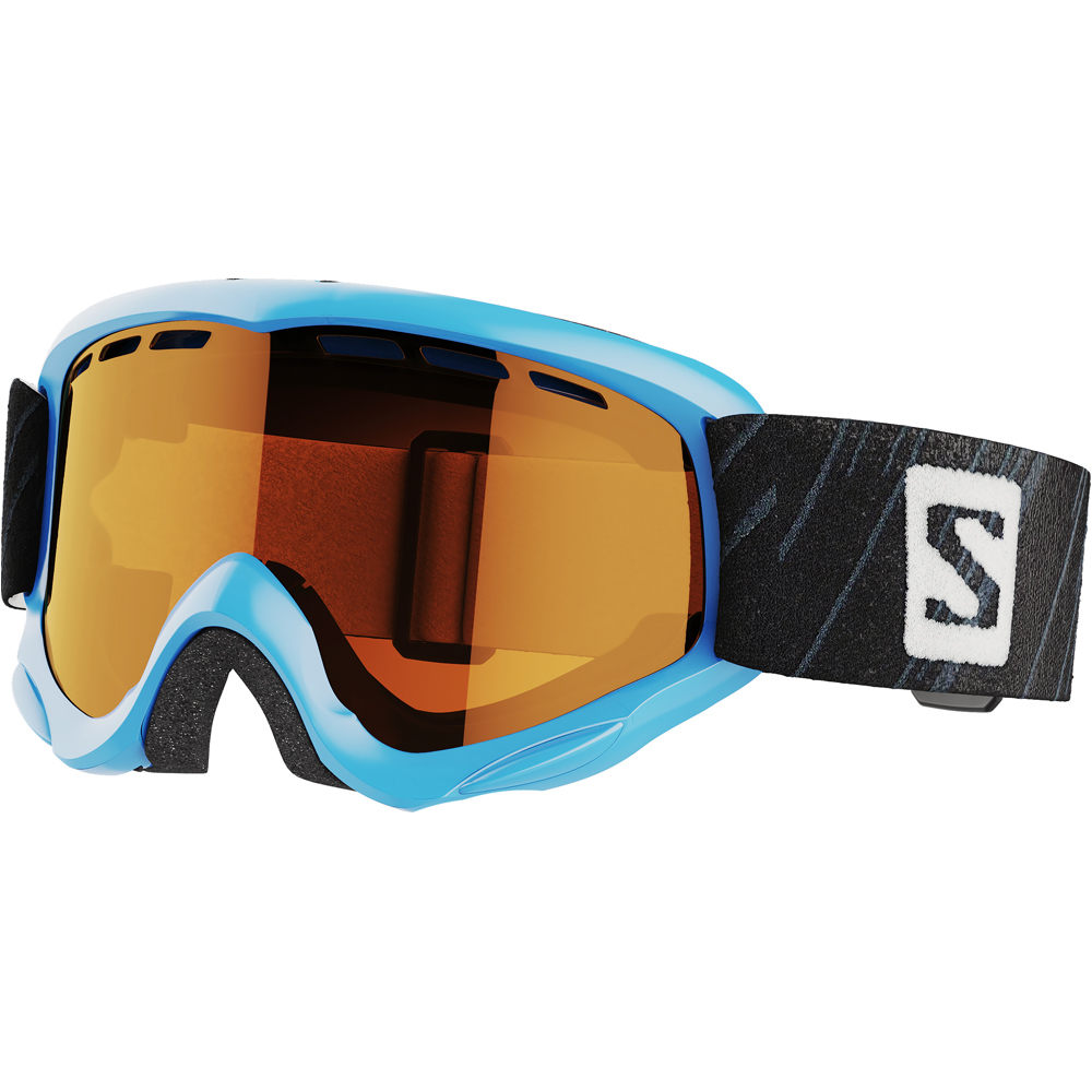 Salomon gafas ventisca infantil JUKE ACCESS BLUE vista frontal