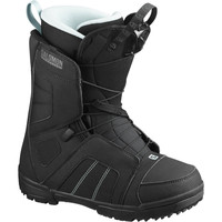 Salomon botas snowboard mujer SCARLET Black lateral exterior