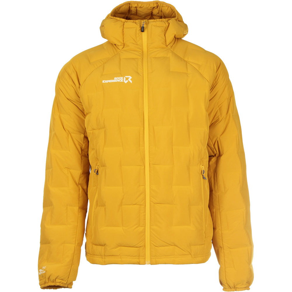 Aero f chaqueta outdoor hombre Amarillo (XXL)