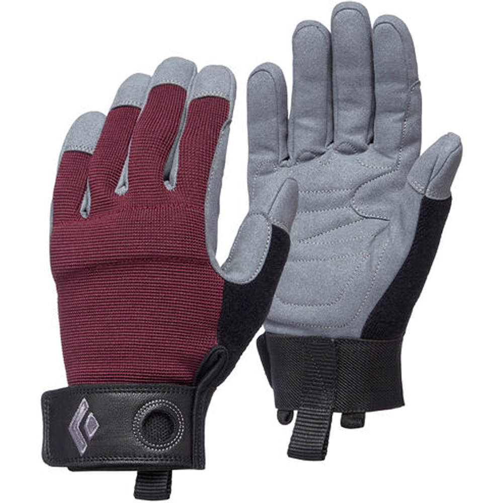 Black Diamond guante moda hombre WOMENS CRAG GLOVES GN vista frontal