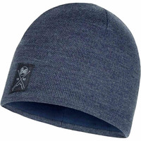 Buff gorro esquí hombre KNITTED FLEECE HAT SOLID NAVY vista frontal