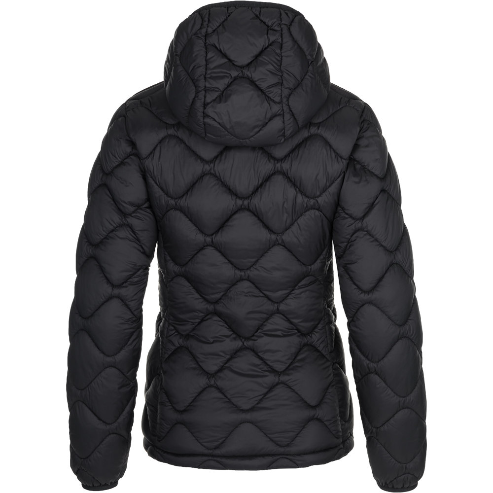 Neak Peak chaqueta outdoor mujer SEBA SF BLK vista trasera