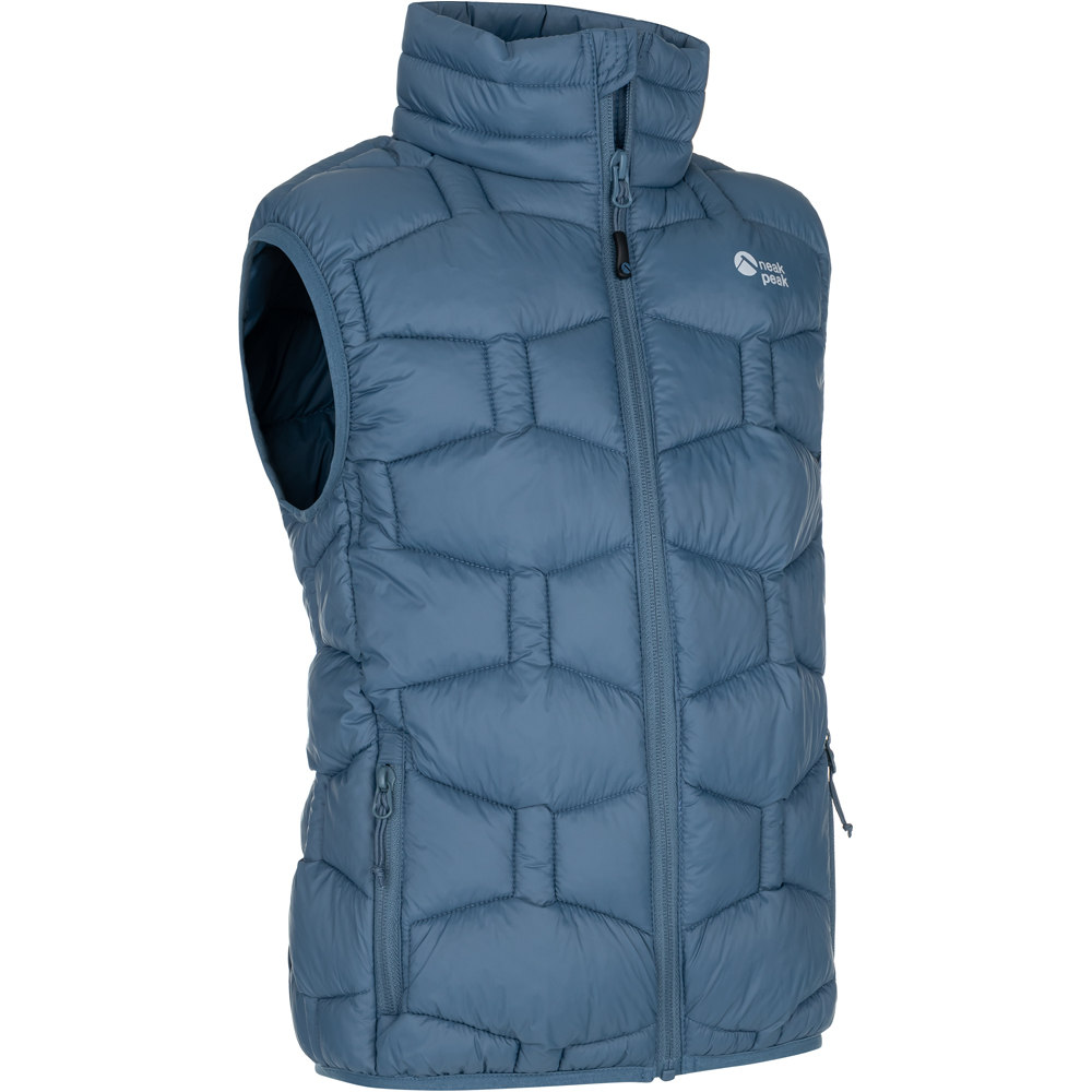 Neak Peak chaleco outdoor niño ZION BSF BLU vista frontal