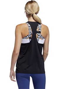 adidas camiseta tirantes fitness mujer W TECH BOS TK vista trasera