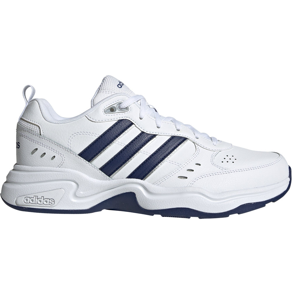 Strutter zapatilla moda hombre Blanco (40)