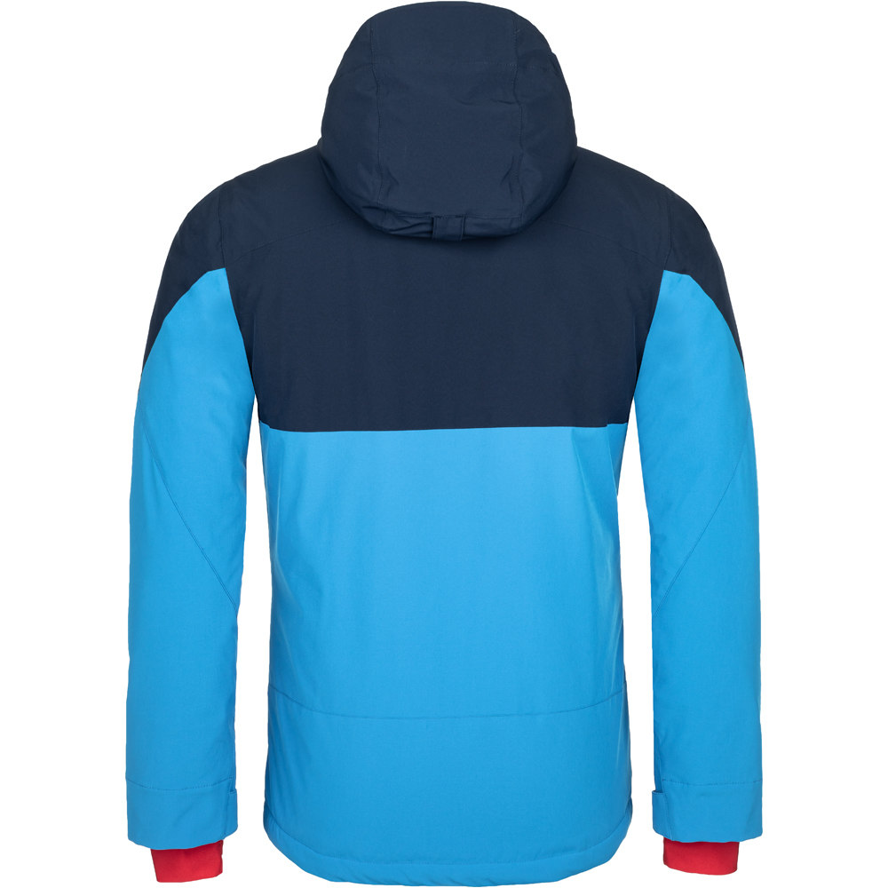 Neak Peak chaqueta impermeable insulada hombre KEVIN SF BLU vista trasera