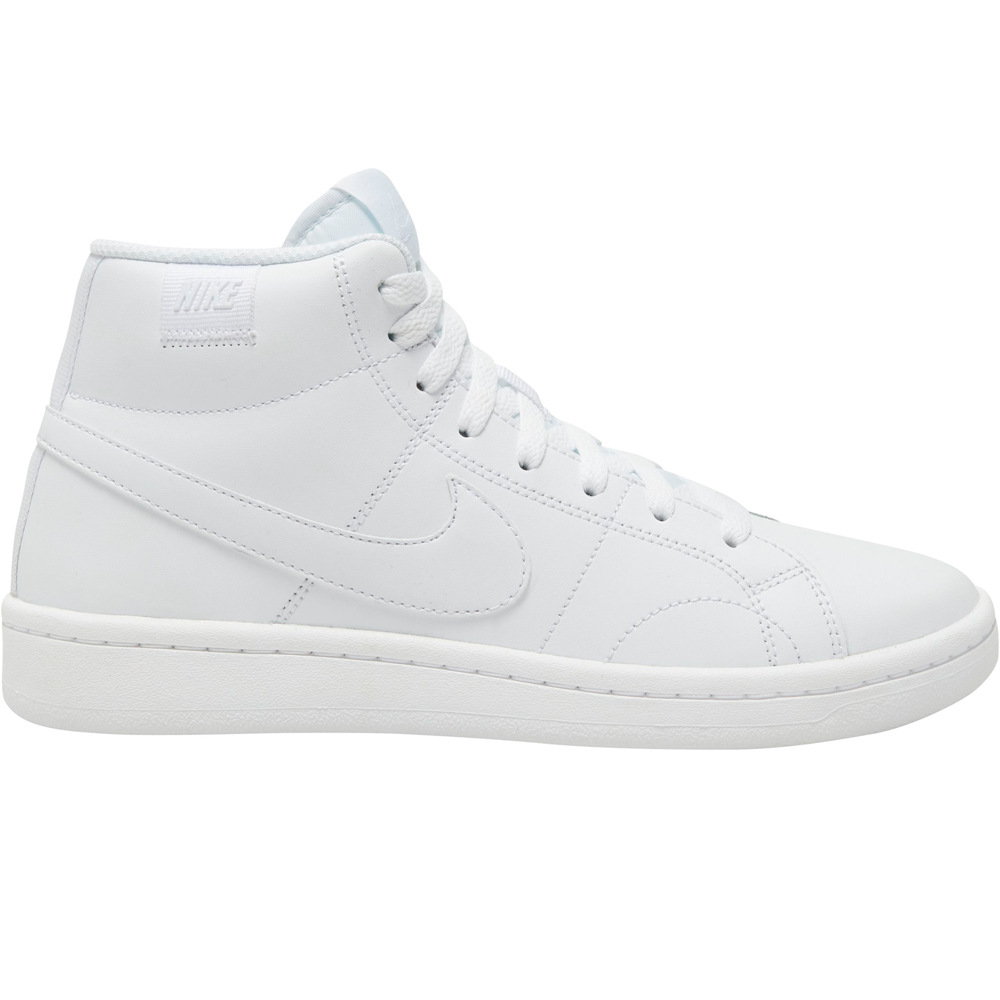 Court royale 2 mid zapatilla moda mujer Blanco (40)